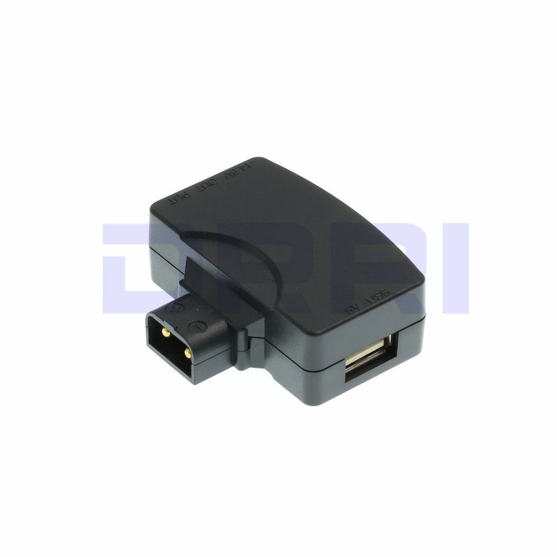 DRRI 5V D-Tap P-Tap to USB Converter for Anton/Sony V-Mount Camera Battery (Dtap-USB) - Image 2